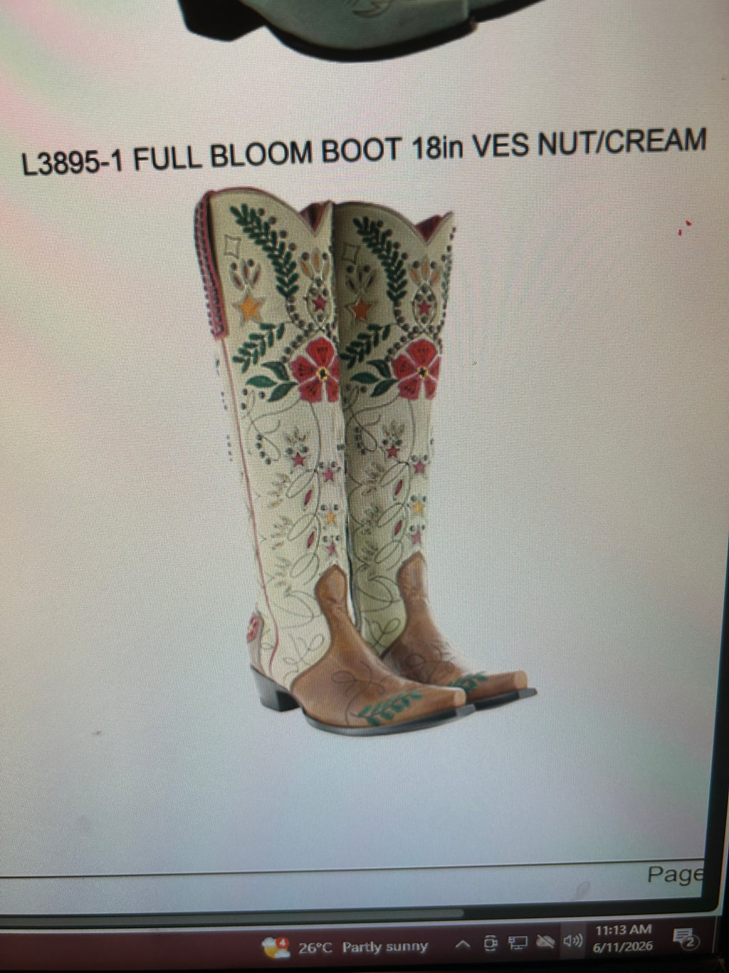 Old Gringo - L3895-1 Full Bloom 18"