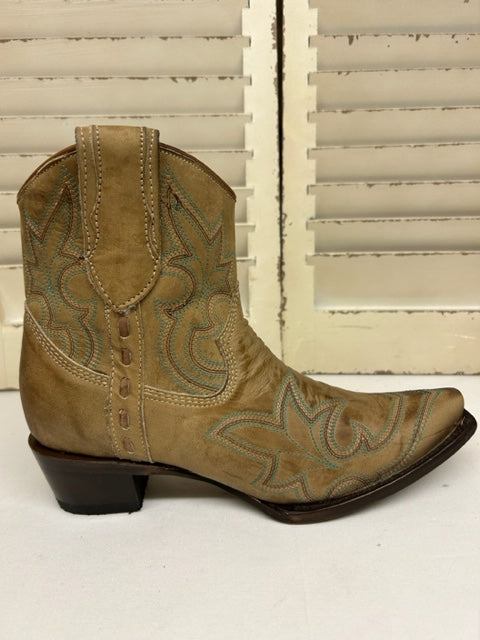 Corral - L5915 Ld. Orix Embroidery zipper boot