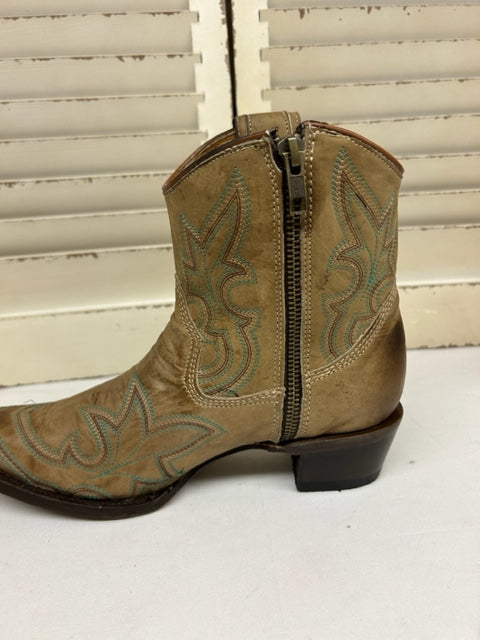 Corral - L5915 Ld. Orix Embroidery zipper boot