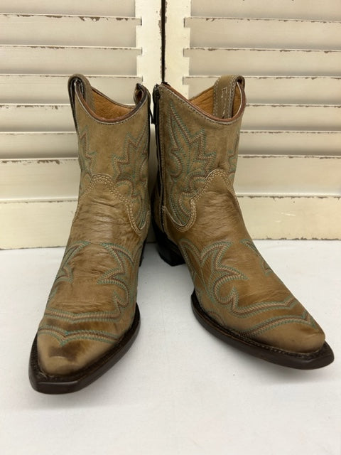 Corral - L5915 Ld. Orix Embroidery zipper boot
