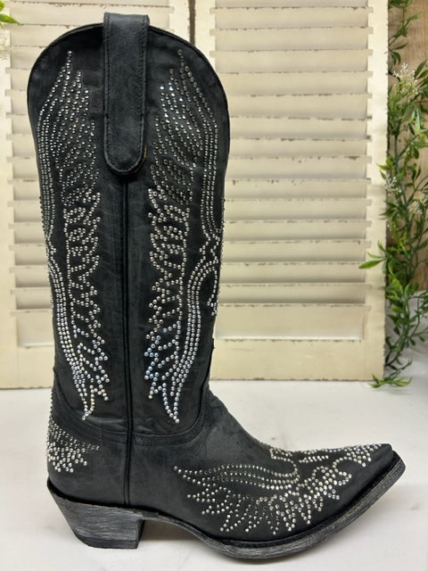 Old Gringo - L443-10 Eagle Swarovski Crystals