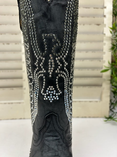 Old Gringo - L443-10 Eagle Swarovski Crystals