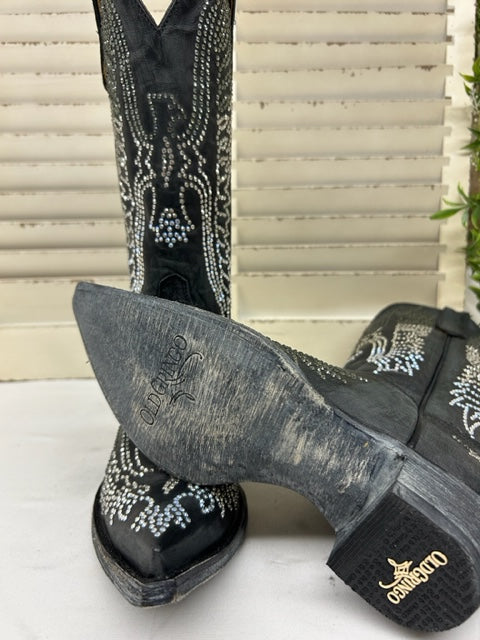 Old Gringo - L443-10 Eagle Swarovski Crystals