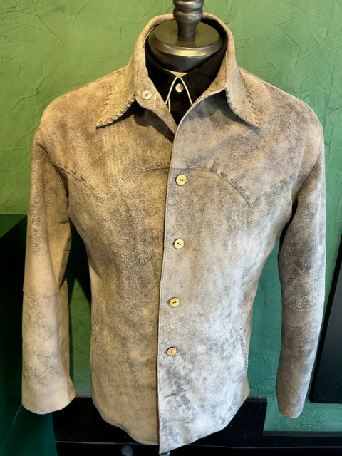 Bootmaster - #084WL Suede Lambskin Shirt