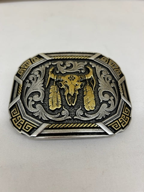 Montana Silversmiths Attitude- A741 High Desert Skull Buckle