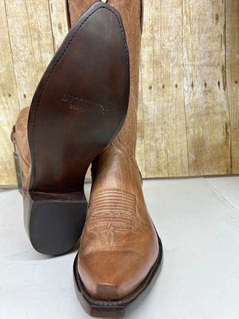 Lucchese - Crayton Tan Burnished Mad Dog Goat