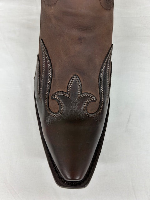 Corral - C4154 Two Tone Chocolate overlay with star stud details