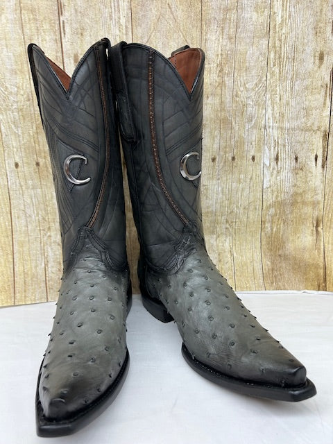 Cuadra - CU838 Flame Grey Ostrich