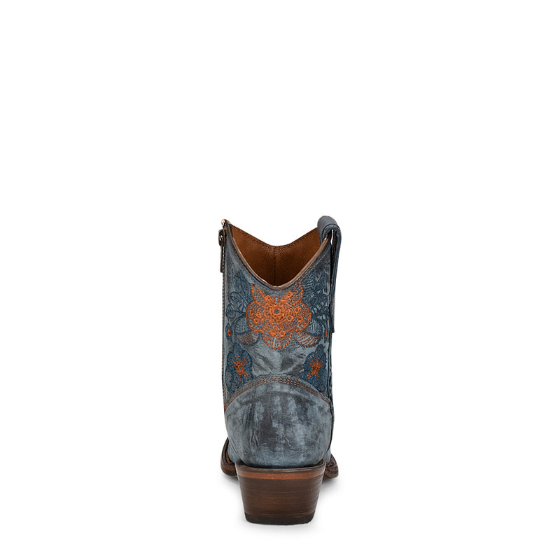 Corral - L5874 -  Blue Jean Embroidery Ankle Boot