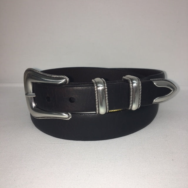 Lejon Belt - 8151 – McCoy II Chocolate Brown