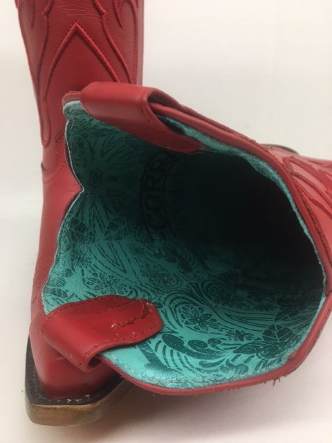 Corral - Z5073 Red Embroidery