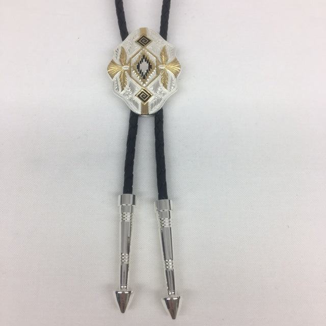 Montana Silversmiths - BT 190 Southwest Scalloped Bolo Tie