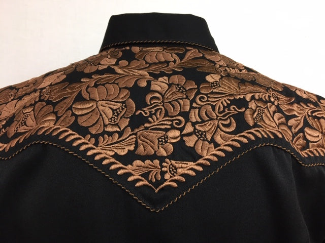 Scully - P-634B Floral Tooled