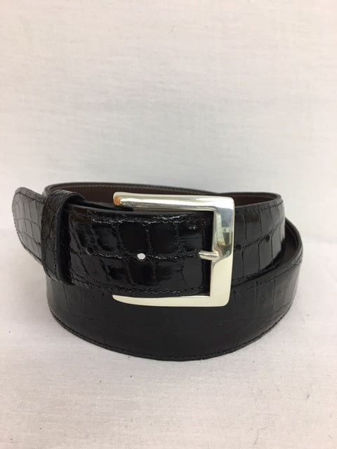 Chacon - 301B Black Dress Belt