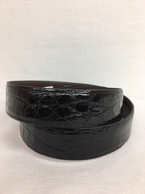 Chacon - 301B Black Dress Belt