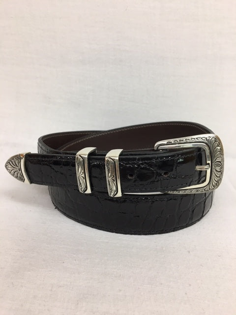 Chacon - 501BF Black Dress Belt