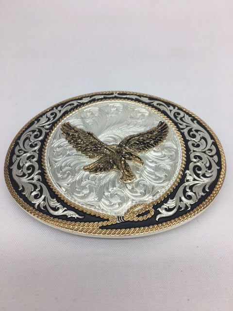 Montana Silversmiths - 6190-696 Ranch Rope Eagle