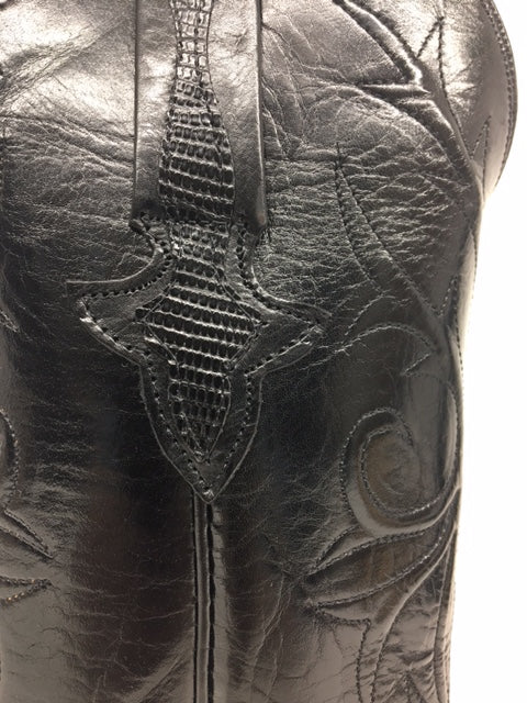 Lucchese - GC9467.13 Black Teju Lizard