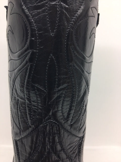 Lucchese - GC9467.13 Black Teju Lizard
