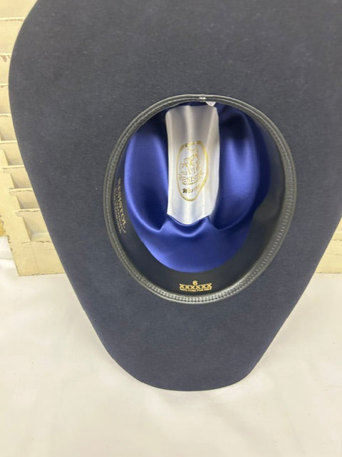 Resistol-  Midnight 6X Navy Fur Cowboy Hat