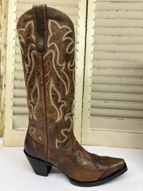 Old Gringo - YL703-2 Belt in Rust 14" Overlay boots
