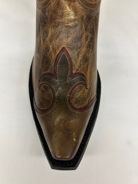 Old Gringo - YL703-2 Belt in Rust 14" Overlay boots