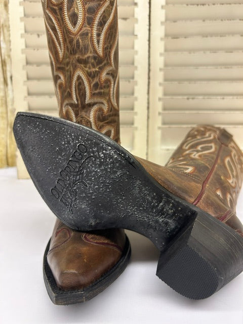 Old Gringo - YL703-2 Belt in Rust 14" Overlay boots