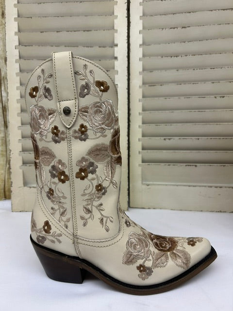 Liberty Black - 7129211D Ginebra Bone Floral Boot