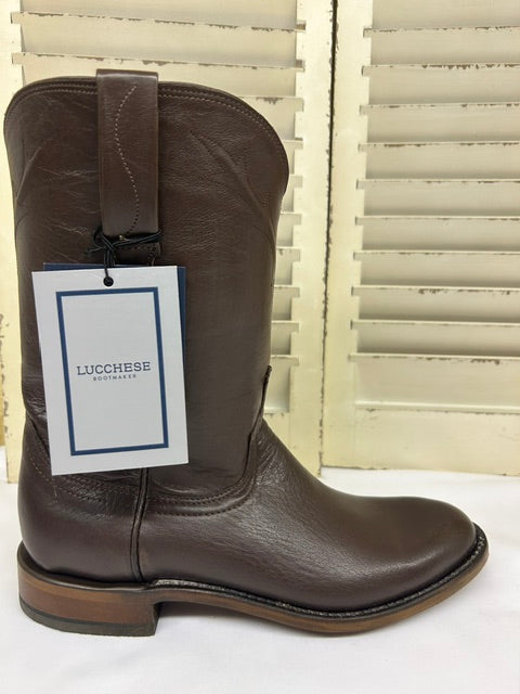 Lucchese - CL6509.C2 Whiskey Buffalo Calf Roper