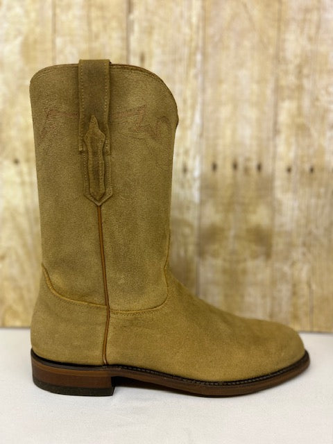 Sunset Roper Lucchese - CL6515.C2 Tan Sunset Suede Roper – Bootmaster