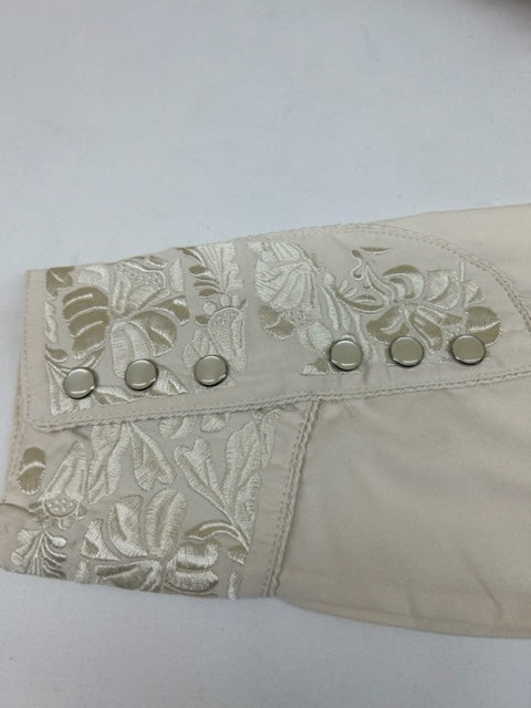 Scully - P-634 Ivory Floral Tooled