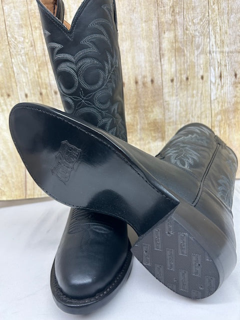 Tony Lama #7900 Black Cowhide