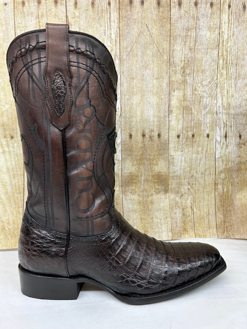 Cuadra - CU376 Chocolate Brown Caiman