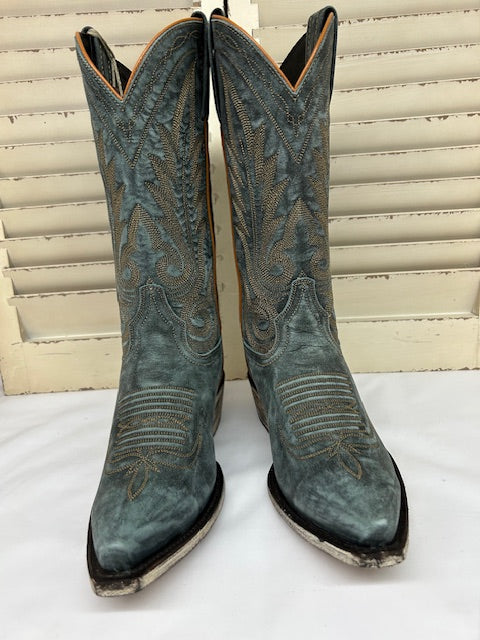 Liberty Black - Caborca Silver - MAA326 Vintage Denim Blue