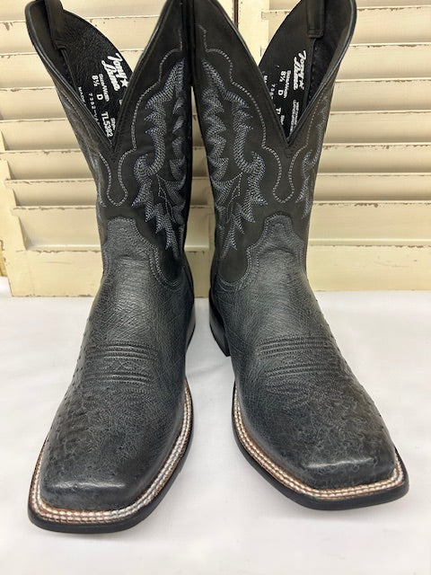 Tony Lama TL5382  Rancho Grey Smooth Ostrich Roper