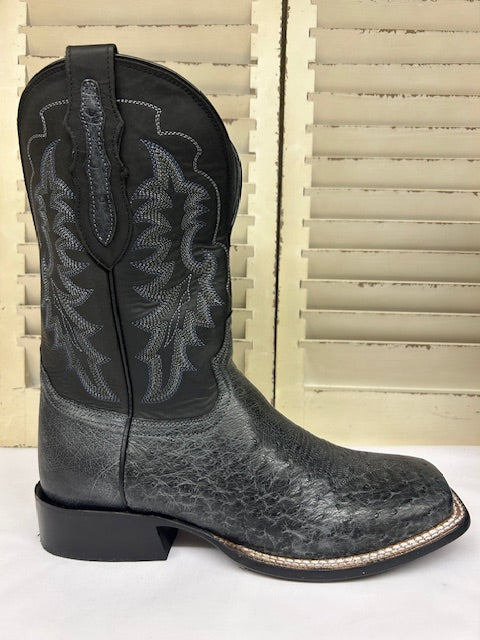 Tony Lama TL5382  Rancho Grey Smooth Ostrich Roper