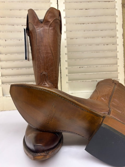 Lucchese -N1596.54  Bart Boot Tan Cowhide Ranch Hand