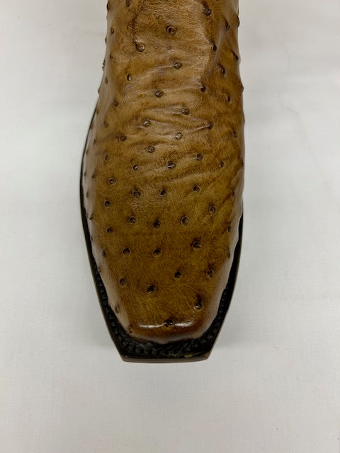 Lucchese - LUKE Style No. N1156.73 Barnwood Full Quill Ostrich