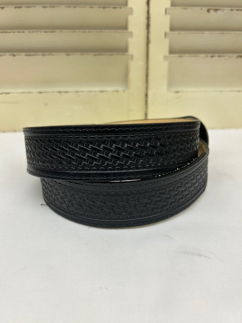 Bootmaster Belt - C42903 Bovine Black Tooled Belt