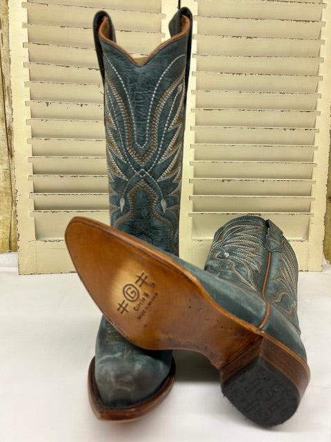 Corral - L8069- Blue Triad Cowgirl Boot