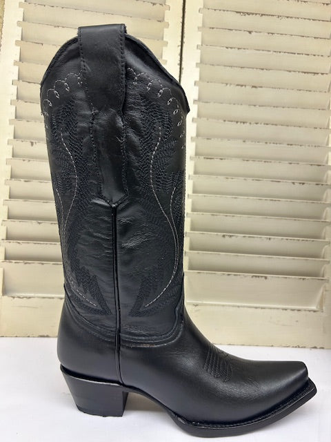 Corral - L6339- Black Triad Cowgirl Boot