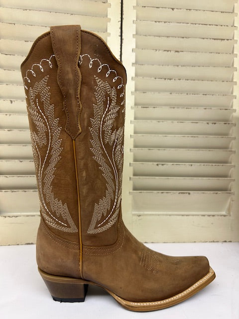 Corral - L6355- Bronze Triad Cowgirl Boot
