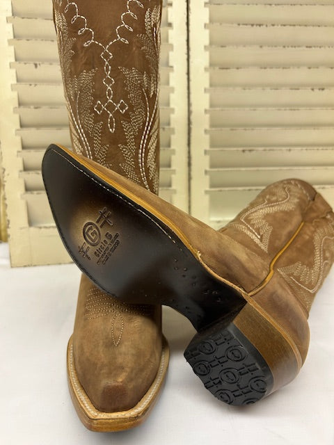 Corral - L6355- Bronze Triad Cowgirl Boot