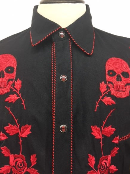 Scully - P-771R Skulls and Roses