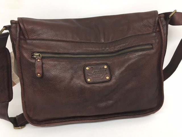 Scully - #925 Chocolate Brown Messenger Bag
