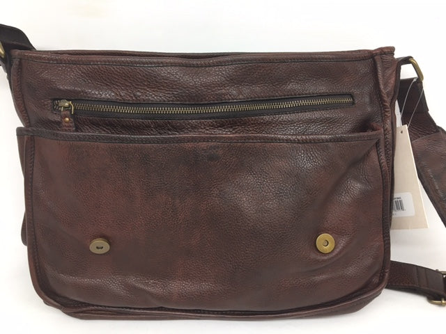 Scully - #925 Chocolate Brown Messenger Bag