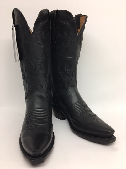 Lucchese - N4783.54 Black Jersey Calf